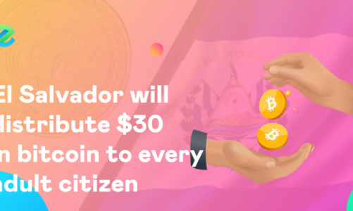El Salvador gives out bitcoins